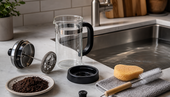 How to Clean a French Press the Right Way