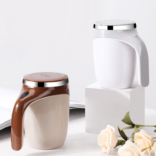 Self Stirring Cup Coffee Cup Rechargeable Coffee travel mug - StepUp Coffee