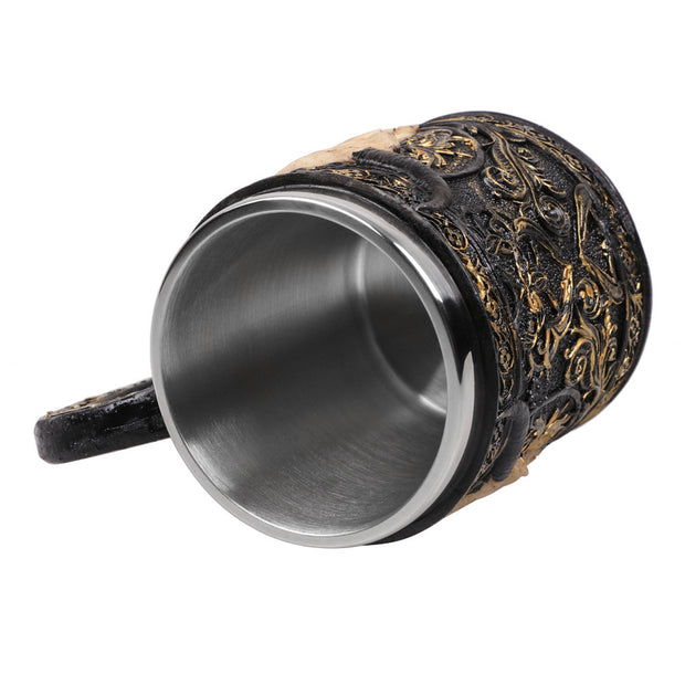 Sheep Skull 3D Coffee Mugs Stainless Steel 350ml Coffee travel mug - StepUp Coffee
