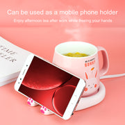 Coaster Insulation Base USB Gift Smart Constant Warm Coaster Coffee warmer - StepUp Coffee