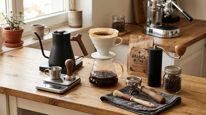 The 5 Essential Countertop Coffee Tools Every Minimalist Kitchen Needs