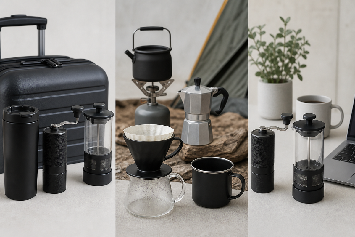 Best Portable Coffee Gear for Travel, Camping, and Office Use
