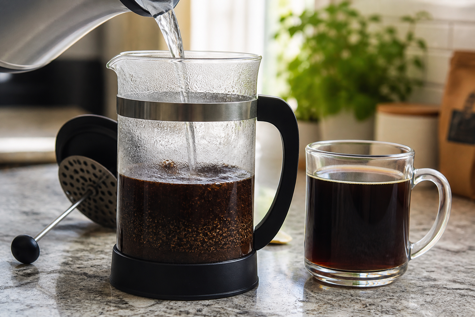 How to Brew French Press Coffee Without Sediment