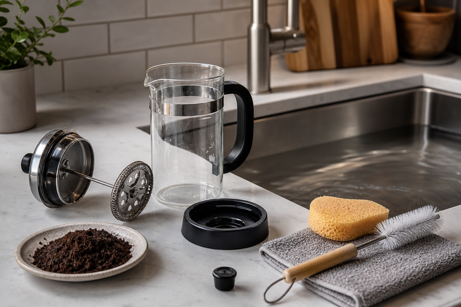 How to Clean a French Press the Right Way