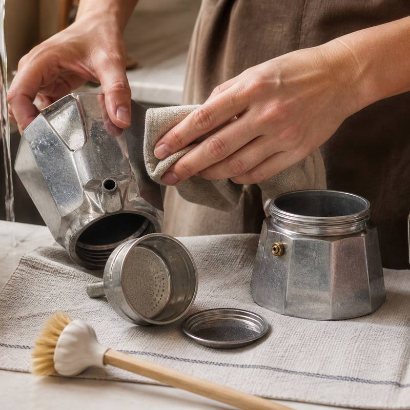 How to Clean a Moka Pot Without Damaging It