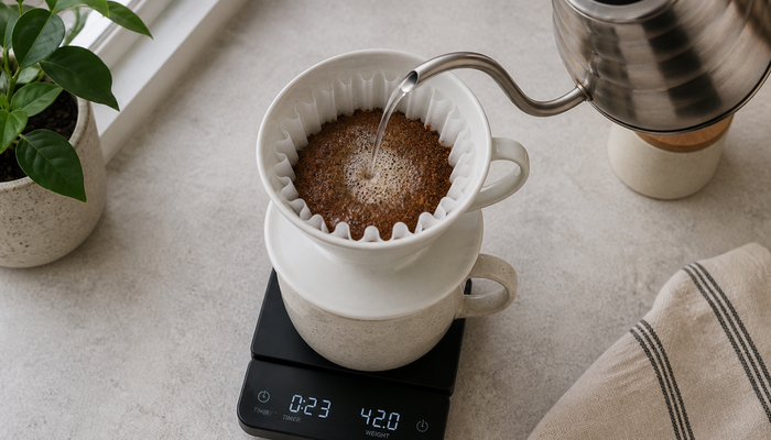 How to Use a Pour Over Dripper Step by Step