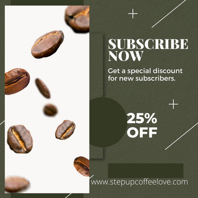 How to get started with StepUp's coffee subscription