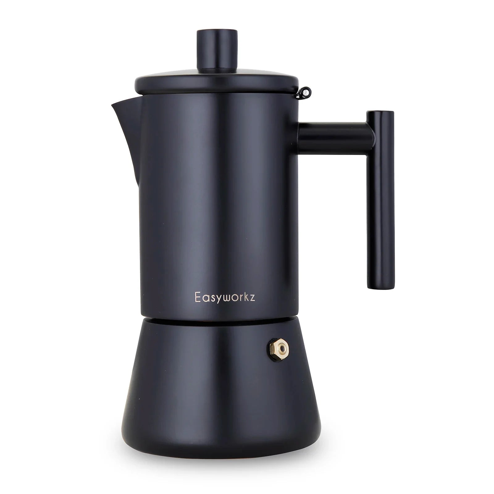 Matte Black 200ml Moka Pot