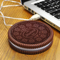 Portable Cookie Shape Cup Mat USB Power Supply Cable Coffee warmer - StepUp Coffee