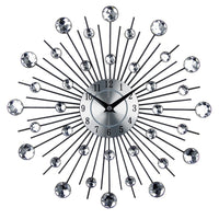 a clock that has a bunch of balls on it