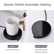 Smart Coffee Mug Cup Warmer For Office Home With Three Temperature Waterproof
