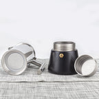Stainless Steel Induction Moka Pot