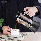 Stainless Steel Induction Moka Pot
