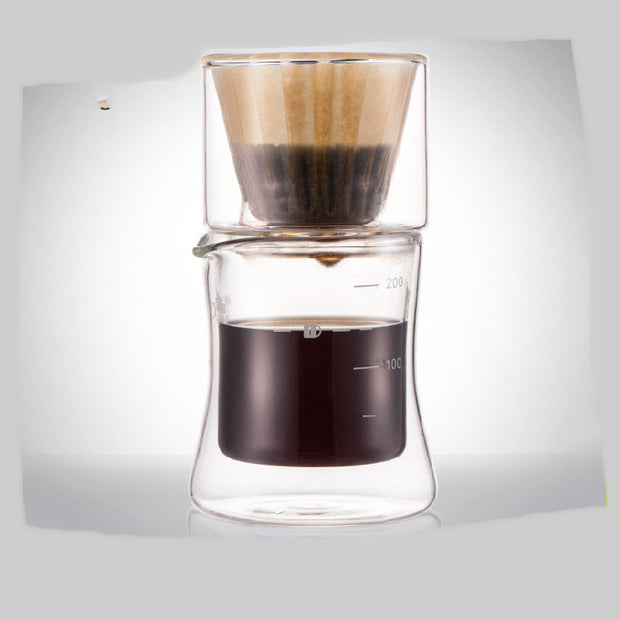 Double Glass Cake Type Coffee Pot Creation 0 - StepUp Coffee