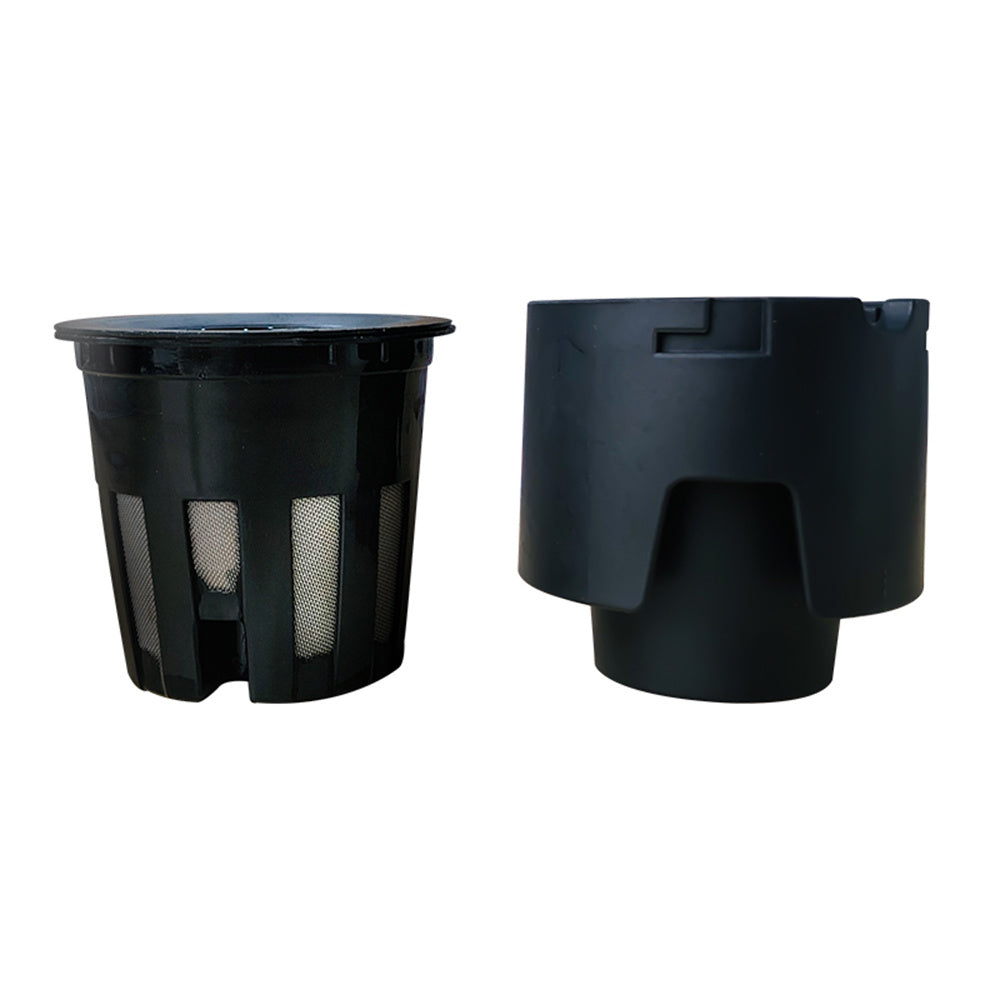 Reusable coffee capsule filters for a portable espresso machine. Designed for ground coffee use, ensuring a rich and smooth espresso extraction.