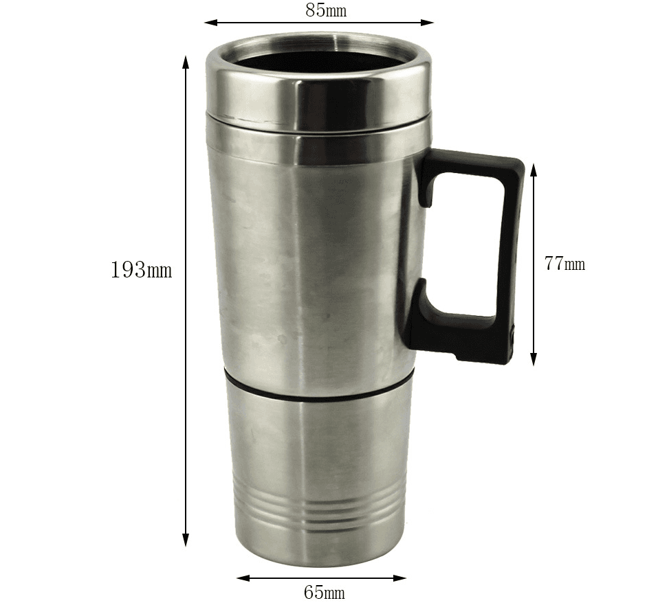 Portable Electric Car Water Keep Warmer Coffee Mug Coffee travel mug - StepUp Coffee