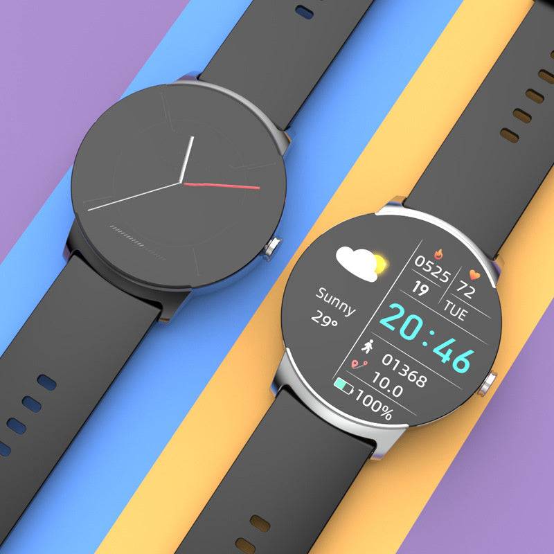 Blood Glucose ECG Smart Watches with health tracking features, sleek black design, and vibrant display for real-time monitoring and fitness insights.