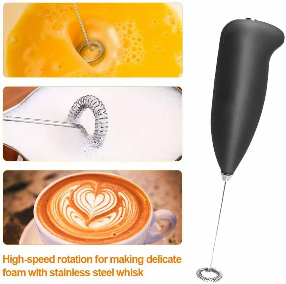 Electric Milk Frother Drink Foamer Whisk Mixer Stirrer Coffee Maker Milk frother - StepUp Coffee