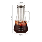 Glass Cold Brew Filter Pot