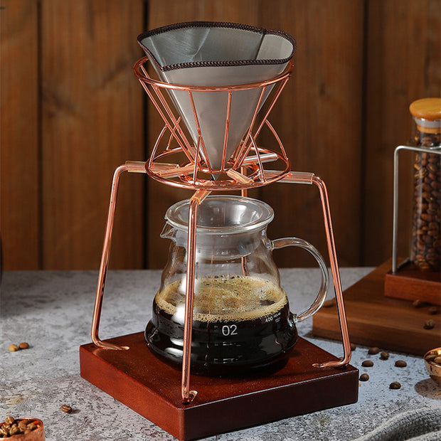 Cold Coffee Pour Over Stainless Steel Kit