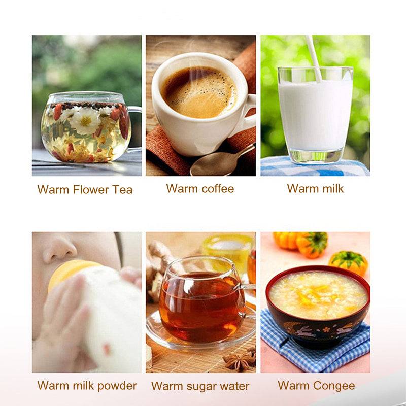 Coaster Insulation Base USB Gift Smart Constant Warm Coaster Coffee warmer - StepUp Coffee