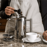 Double Stainless Steel Coffee Pot French Coffee Press Pot Insulation Pot Tea Maker Pressure Pot 0 - StepUp Coffee