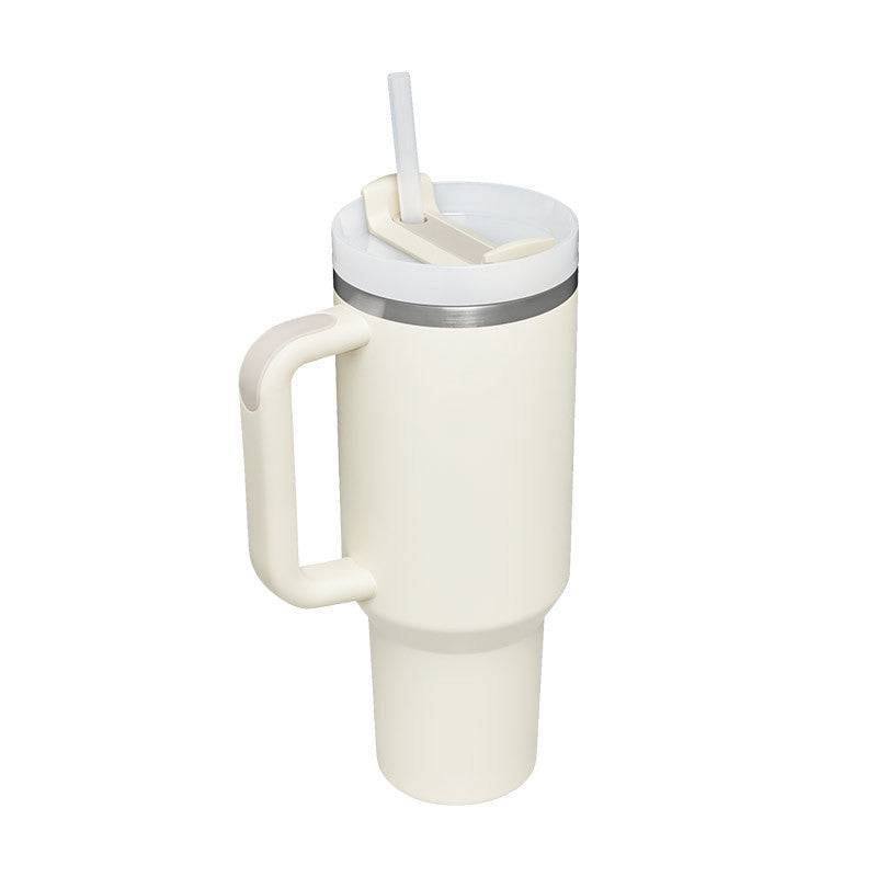 Thermal Mug 40oz Straw Coffee Insulation Cup With Handle BPA Free Coffee travel mug - StepUp Coffee