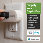 Emporia Smart Plugs - Energy Monitoring & Control (4 pk)