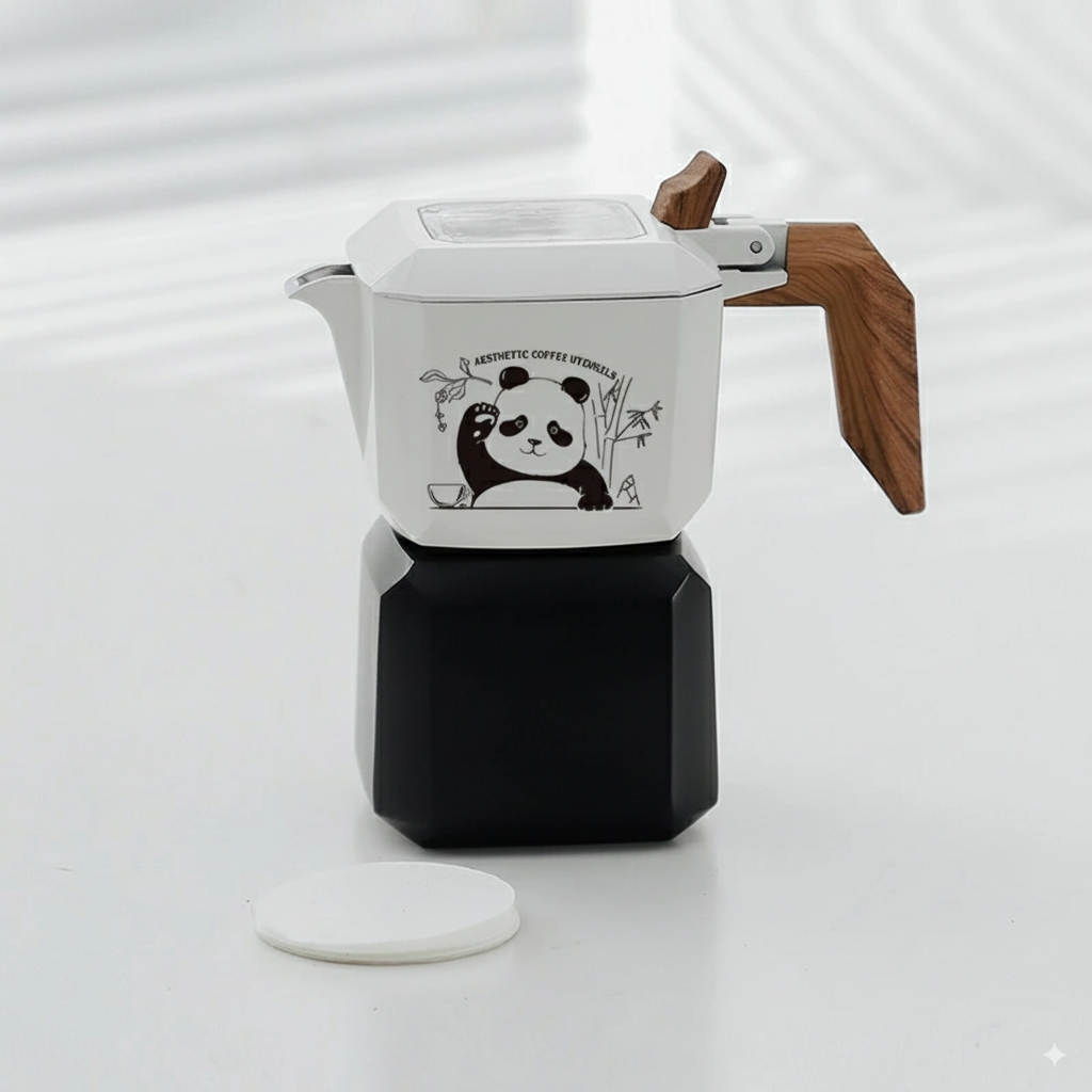 Italian Coffee Moka Pot Set Suitable for Home and Office