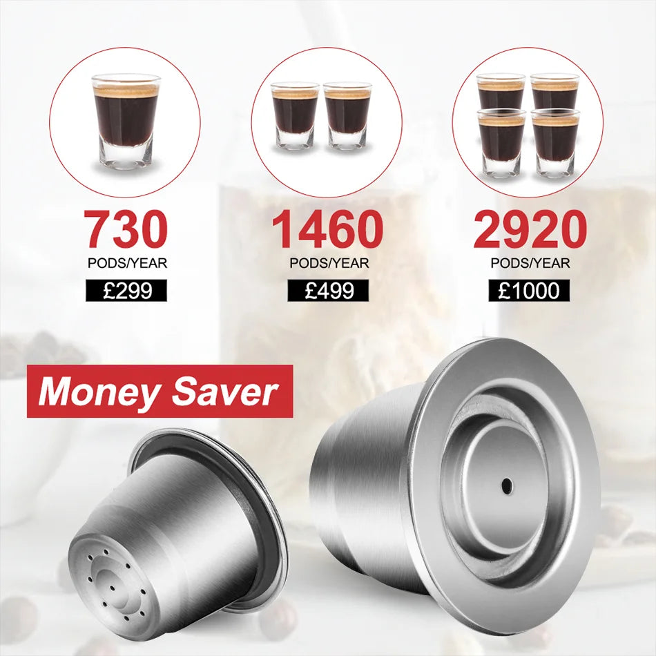 Steel Reusable Nespresso Pod