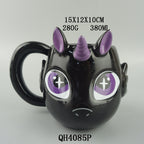 Ceramic Unicorn Halloween Mug