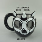 Ceramic Unicorn Halloween Mug