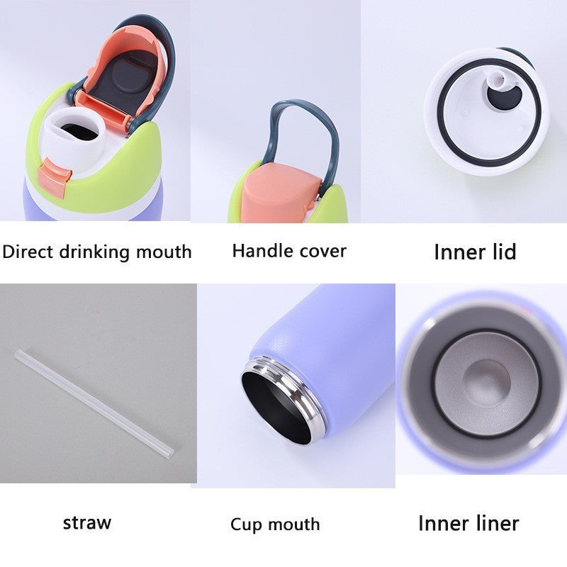304 Steel Insulated Straw Mug
