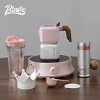 Double Valve Moka Pot Square Coffee Pot Espresso Pot Coffee Extraction Maker