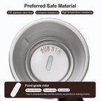 Automatic Stirring Mug - Stainless Steel Drinkware