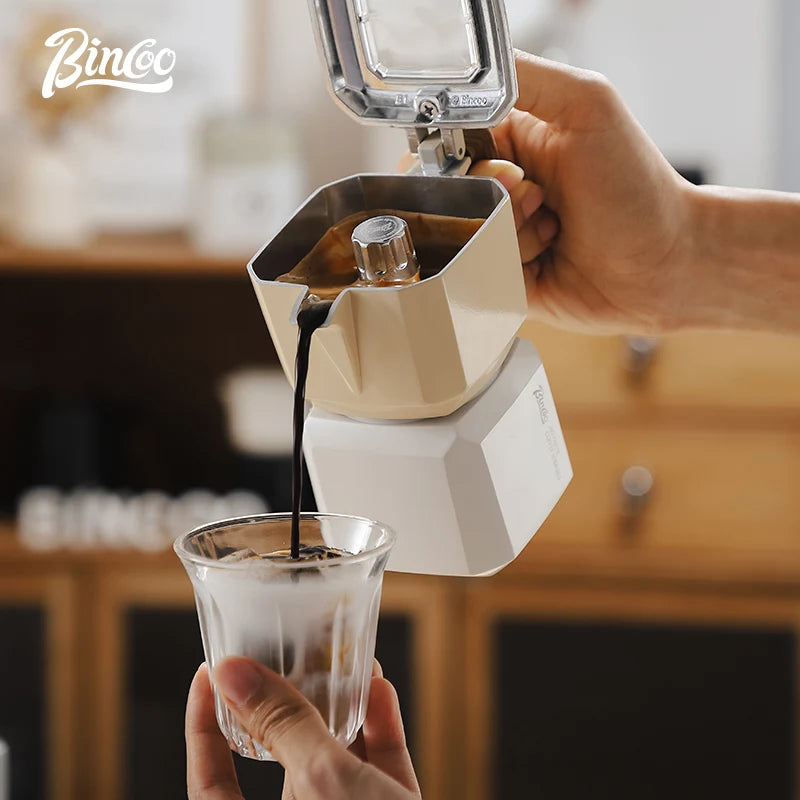 Italian Coffee Moka Pot Set Suitable for Home and Office