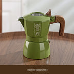 Double-valve Italian Moka Pot Aluminum Coffee