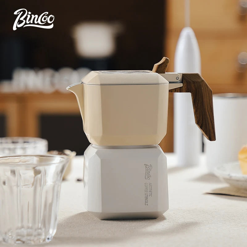 Italian Coffee Moka Pot Set Suitable for Home and Office