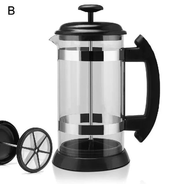 French Press 1000ml With Filter Double Wall Insulation Stainless Steel - StepUp Coffee