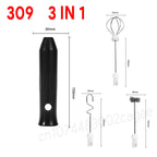 USB 3-Speed Milk Frother