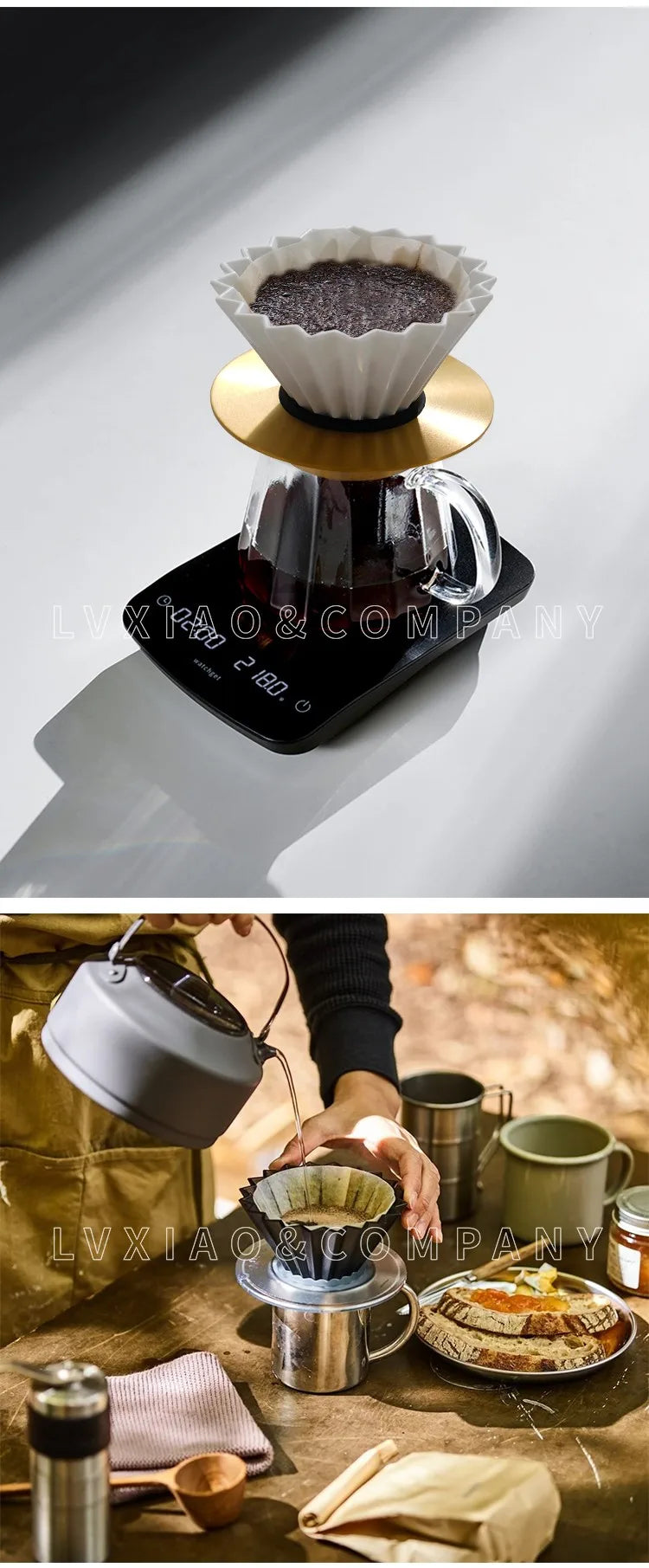 Origami Dripper Air S 1-2 Cups Pour Over Dripper Coffee Filter