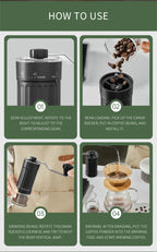 Ceramic Burr Coffee Grinder