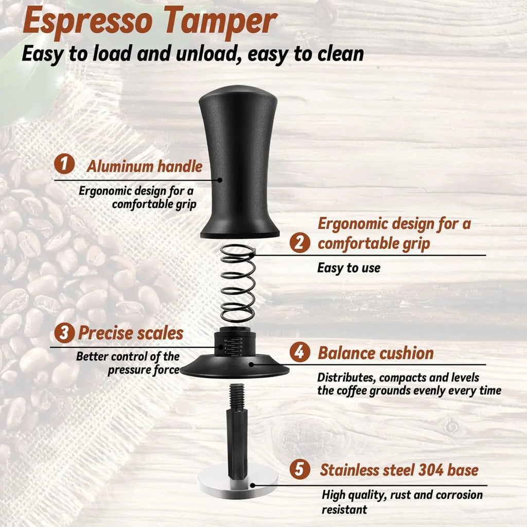 51/58mm Stainless Barista Kit