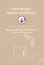 Italian Coffee Moka Pot Set Suitable for Home and Office