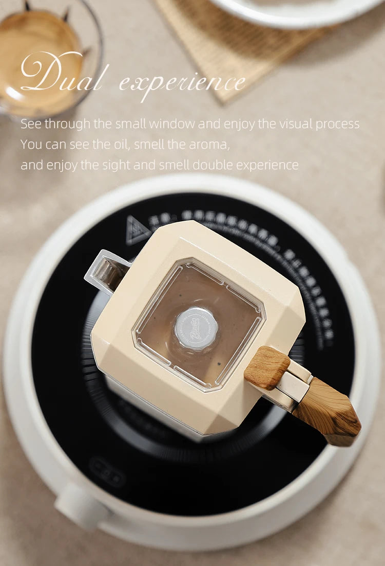 Italian Coffee Moka Pot Set Suitable for Home and Office