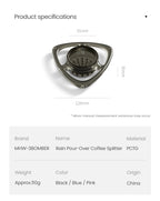 Tritan Pour Over Flow Splitter
