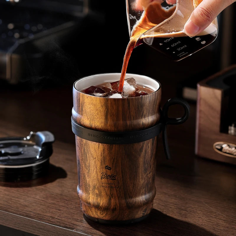 Ceramic Lined Coffee Cup, 316 Stainless Steel Insulated Tumbler