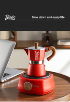 300ml Moka Pot - Italian Espresso Stovetop Coffee Maker for Home Baristas