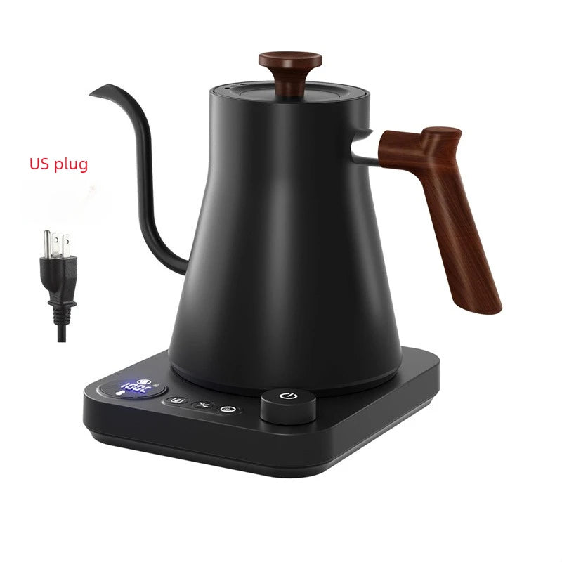1200W Intelligent Constant Temperature Electric Kettle Hand Brewed Coffee Pot Gooseneck Pot Used for Brewing Milk Powder