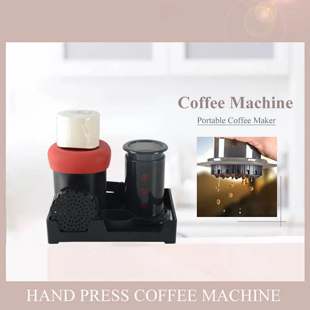 CAFEMASY Portable AeroPress Coffee Maker 250ml - Espresso & French Press Style